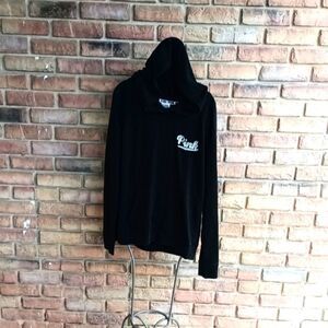 Victoria's secret pink sweat shirt,black